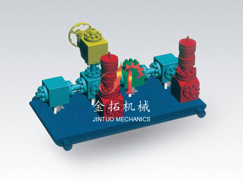 Pressure test manifold