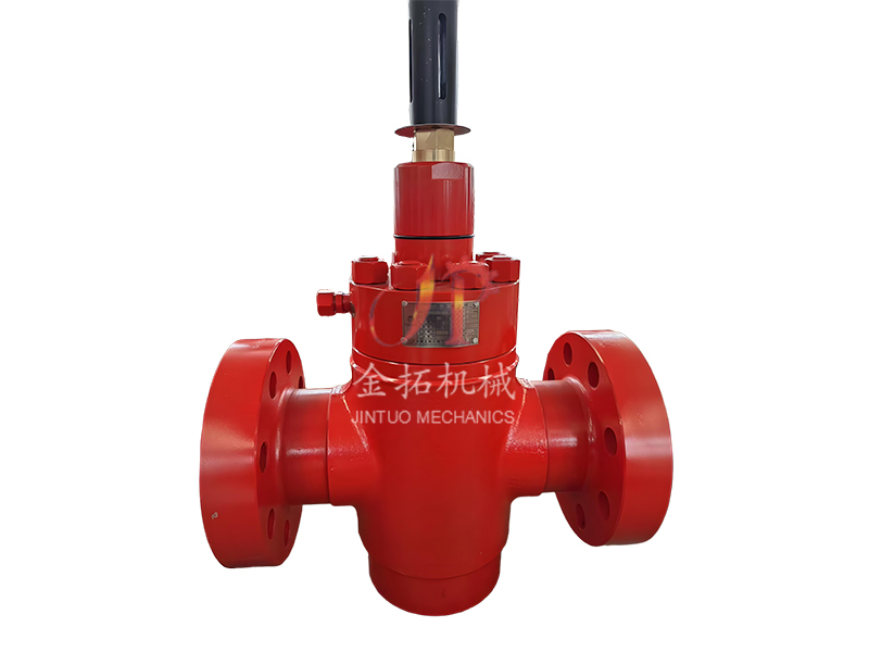 Manual flat valve